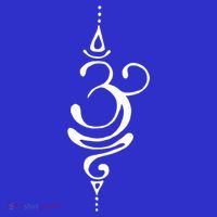 Ancient Sanskrit Symbol For Breathe Inspiration Om Yoga Great Gift Mousepad thumb 1