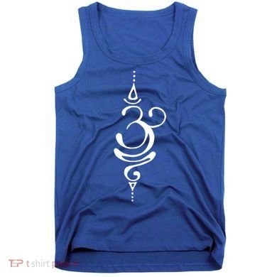 Ancient Sanskrit Symbol For Breathe Inspiration Om Yoga Great Gift Tank Top
