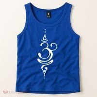 Ancient Sanskrit Symbol For Breathe Inspiration Om Yoga Great Gift Tank Top thumb 2