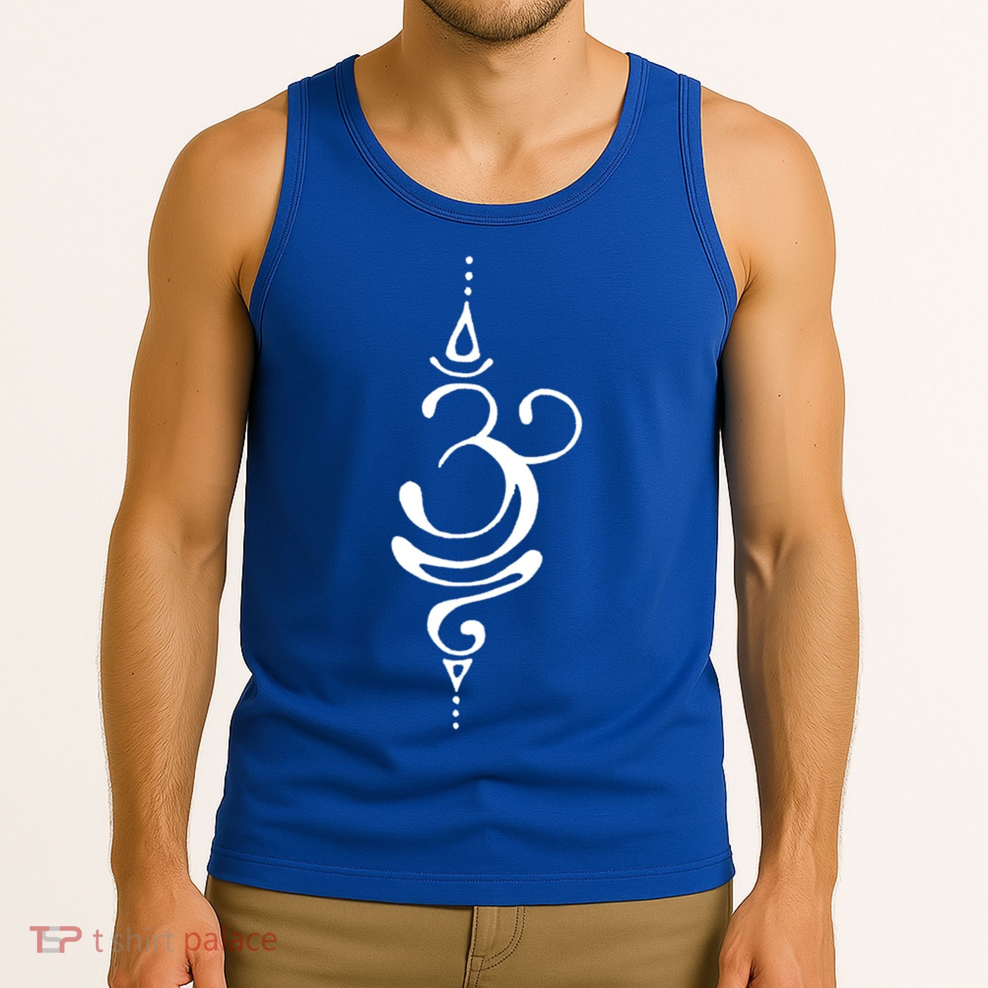 Ancient Sanskrit Symbol For Breathe Inspiration Om Yoga Great Gift Tank Top