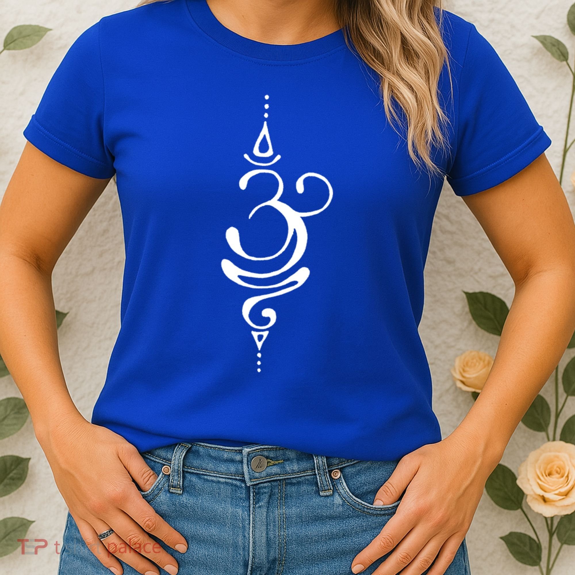 Ancient Sanskrit Symbol For Breathe Inspiration Om Yoga Great Gift Women's T-Shirt