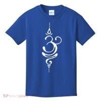 Ancient Sanskrit Symbol For Breathe Inspiration Om Yoga Great Gift Kids T-Shirt thumb 0