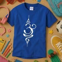 Ancient Sanskrit Symbol For Breathe Inspiration Om Yoga Great Gift Kids T-Shirt thumb 3