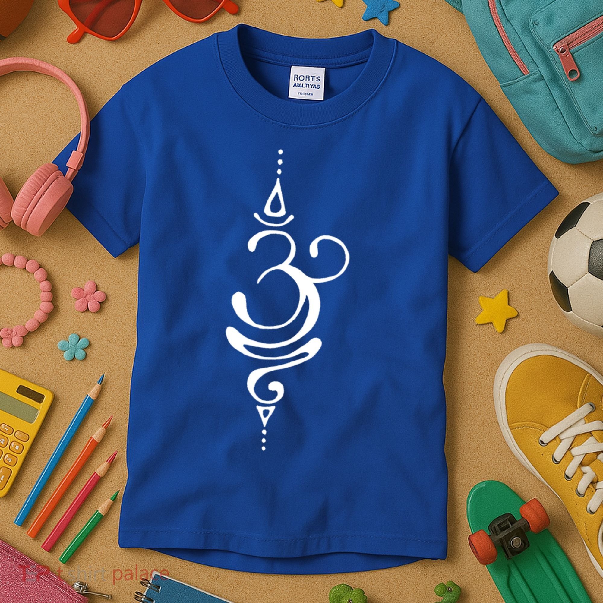 Ancient Sanskrit Symbol For Breathe Inspiration Om Yoga Great Gift Kids T-Shirt