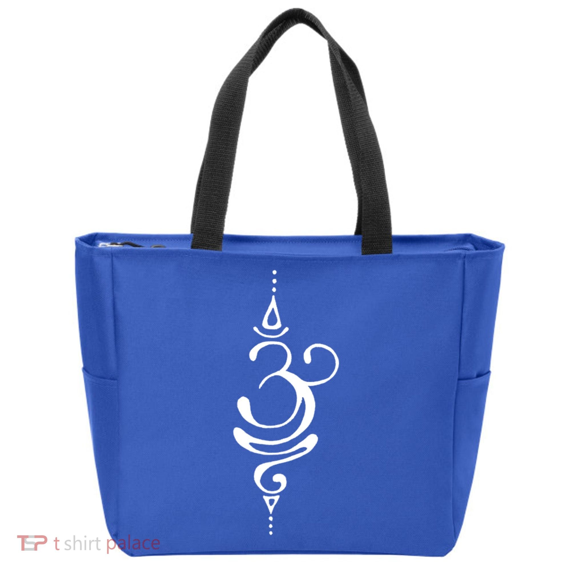Ancient Sanskrit Symbol For Breathe Inspiration Om Yoga Great Gift Tote Bag