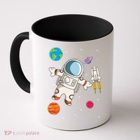 Astronaut Space Science Rocket Ship Gift Coffee Mug thumb 0