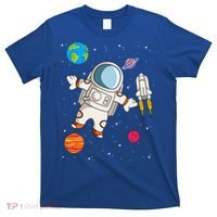 Astronaut Space Science Rocket Ship Gift T-Shirt thumb 0
