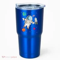 Astronaut Space Science Rocket Ship Gift Tumbler thumb 0