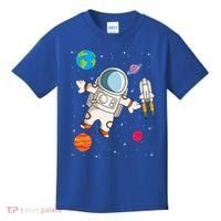 Astronaut Space Science Rocket Ship Gift Kids T-Shirt thumb 0