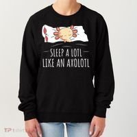 Axolotl Salamander Sleeping   Women's Sweatshirt thumb 0
