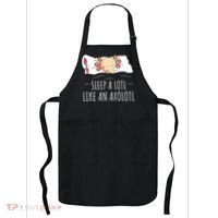 Axolotl Salamander Sleeping   Apron thumb 0