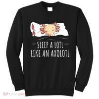 Axolotl Salamander Sleeping   Sweatshirt thumb 0