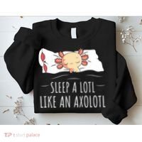 Axolotl Salamander Sleeping   Sweatshirt thumb 2