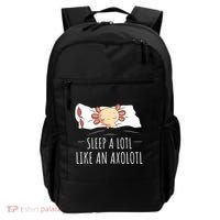 Axolotl Salamander Sleeping   Backpack thumb 0