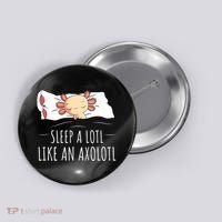Axolotl Salamander Sleeping   Button thumb 0