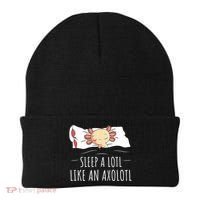 Axolotl Salamander Sleeping   Beanie thumb 0
