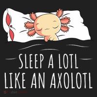 Axolotl Salamander Sleeping   Tumbler thumb 3