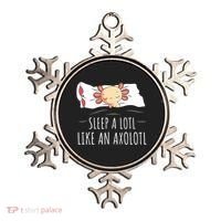 Axolotl Salamander Sleeping   Ornament thumb 0