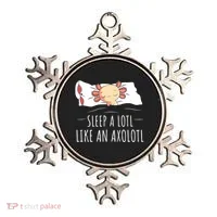Axolotl Salamander Sleeping   Ornament thumb 0