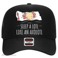 Axolotl Salamander Sleeping   Hat thumb 0