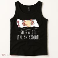 Axolotl Salamander Sleeping   Tank Top thumb 2