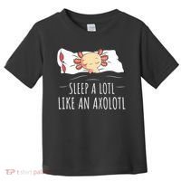 Axolotl Salamander Sleeping   Toddler T-Shirt thumb 0