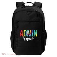 Admin Squad School Admin Assistant Principal Administrator Backpack thumb 0