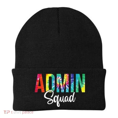 Admin Squad School Admin Assistant Principal Administrator Beanie