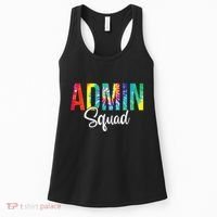 Admin Squad School Admin Assistant Principal Administrator Women's Tank Top thumb 0
