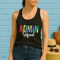 Admin Squad School Admin Assistant Principal Administrator Women's Tank Top thumb 2