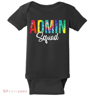 Admin Squad School Admin Assistant Principal Administrator Baby Bodysuit