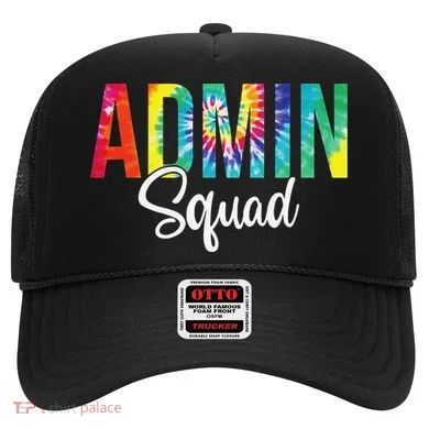 Admin Squad School Admin Assistant Principal Administrator Hat