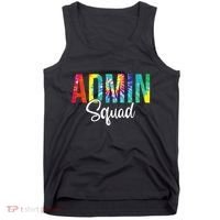 Admin Squad School Admin Assistant Principal Administrator Tank Top thumb 0