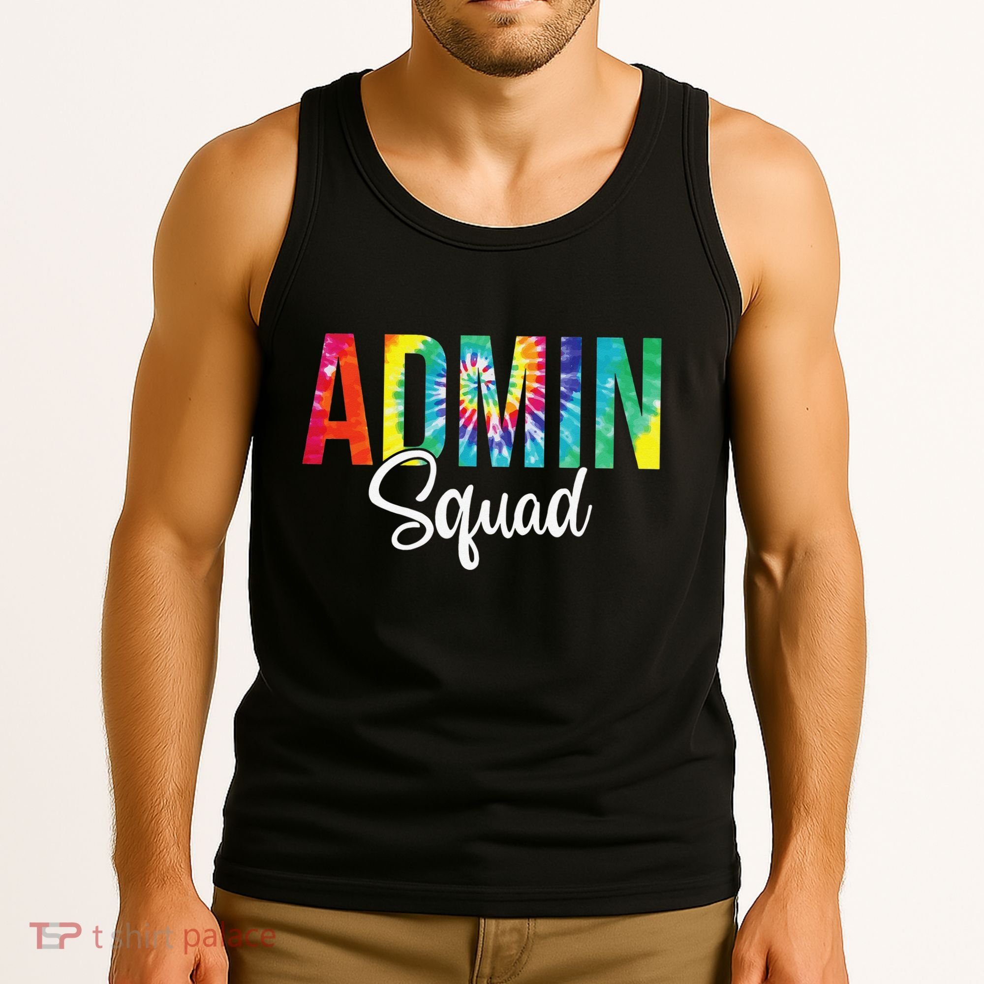 Admin Squad School Admin Assistant Principal Administrator Tank Top