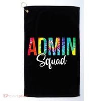 Admin Squad School Admin Assistant Principal Administrator Golf Towel thumb 0