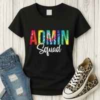 Admin Squad School Admin Assistant Principal Administrator Women's T-Shirt thumb 3