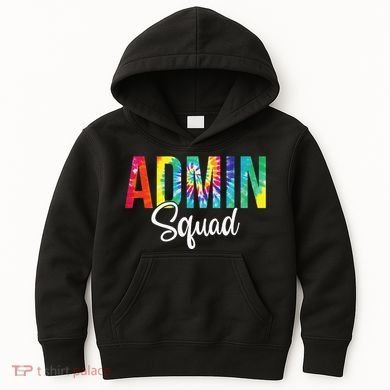 Admin Squad School Admin Assistant Principal Administrator Kids Hoodie
