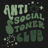 Anti Social Stoner Club Funny Weed Quote Smoking Ornament thumb 1