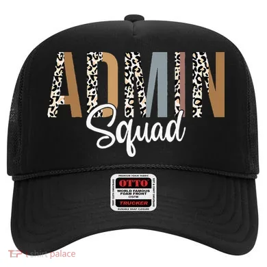Admin Squad School Admin Assistant Principal Administrator Hat