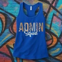 Admin Squad School Admin Assistant Principal Administrator Women's Tank Top thumb 3