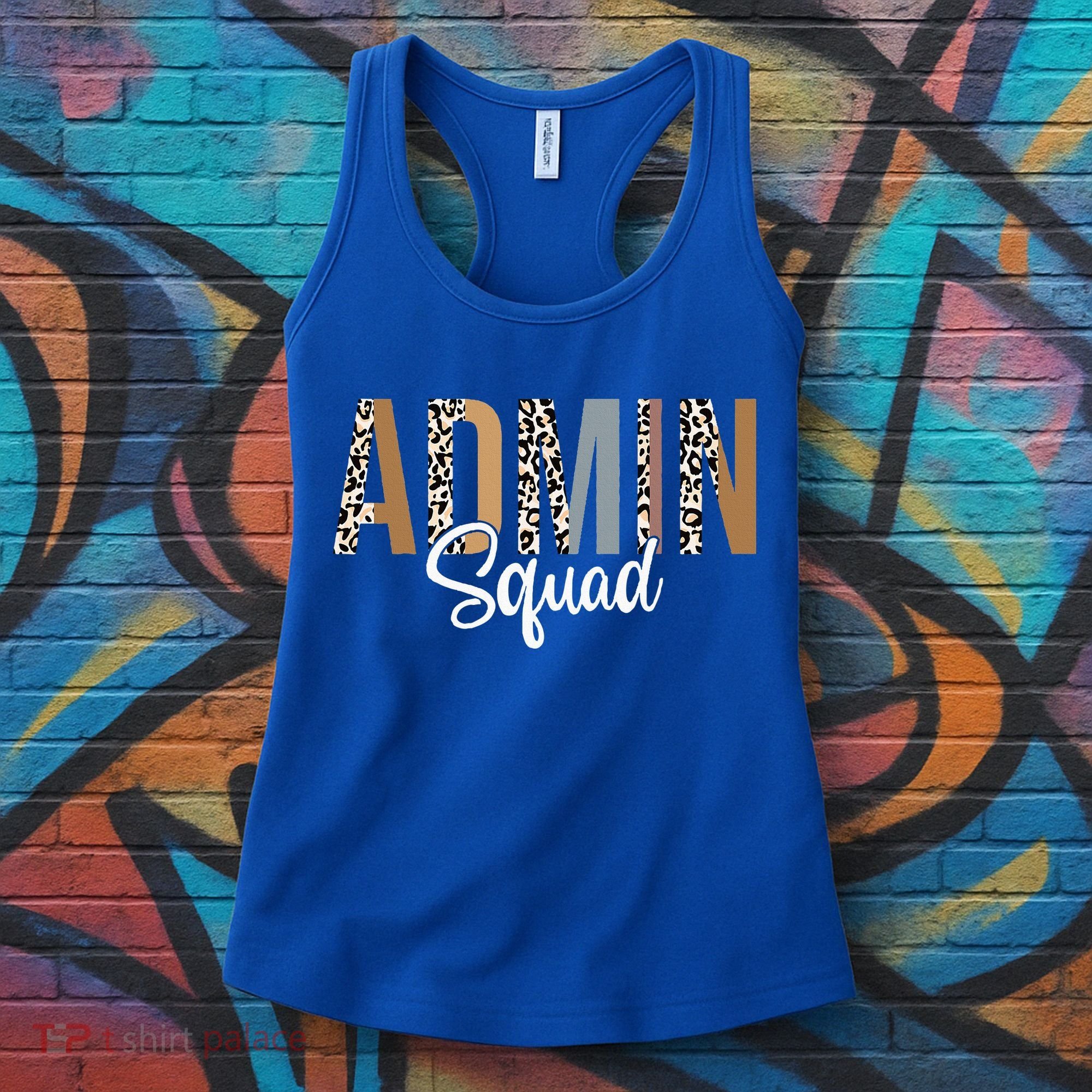 Admin Squad School Admin Assistant Principal Administrator Women's Tank Top