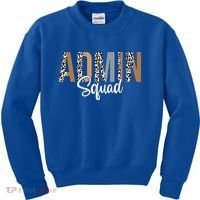 Admin Squad School Admin Assistant Principal Administrator Kids Sweatshirt thumb 0