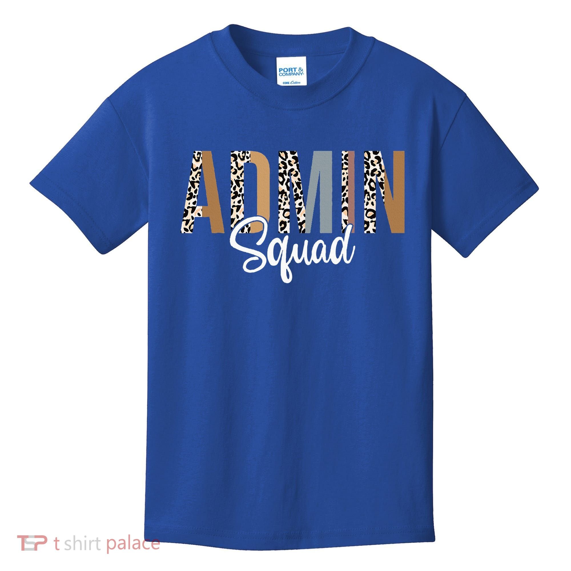 Admin Squad School Admin Assistant Principal Administrator Kids T-Shirt