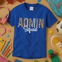 Admin Squad School Admin Assistant Principal Administrator Kids T-Shirt thumb 3