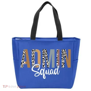 Admin Squad School Admin Assistant Principal Administrator Tote Bag