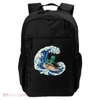 Alien Surfing Summer Surfer Backpack thumb 0