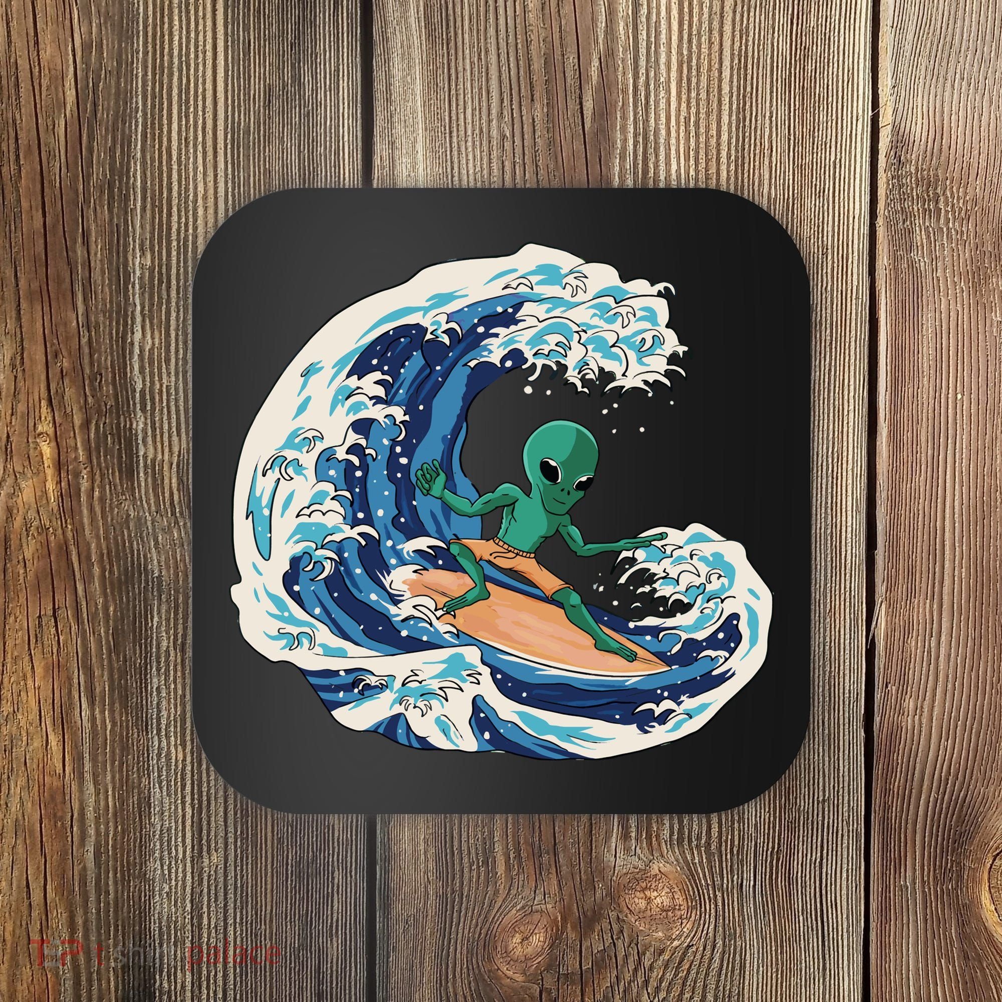 Alien Surfing Summer Surfer Coaster