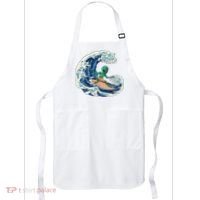 Alien Surfing Summer Surfer Apron thumb 0