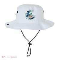 Alien Surfing Summer Surfer Bucket Hat thumb 0