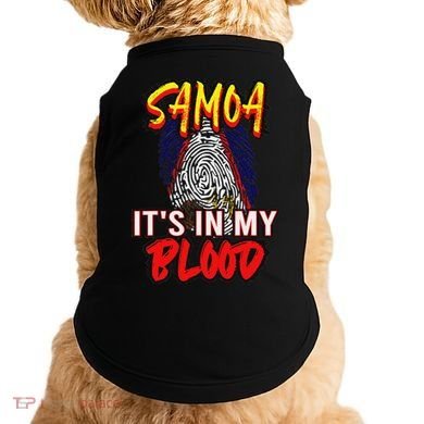 American Samoa Samoan Polynesian Doggie Tank